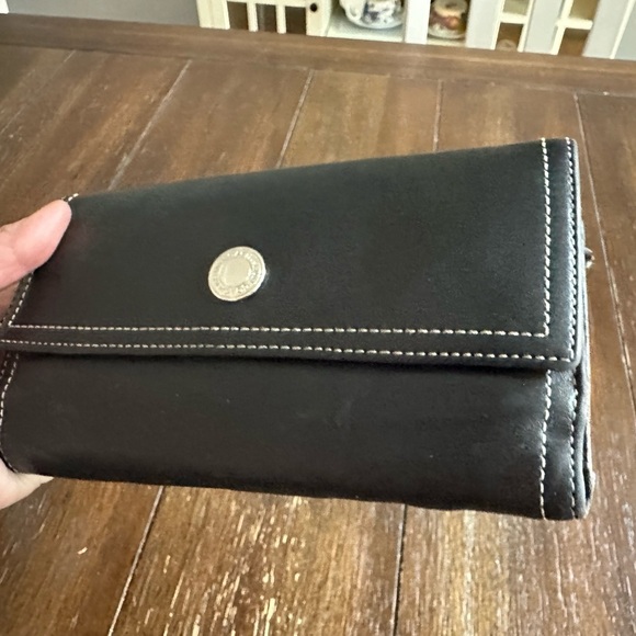 Vintage Coach tri fold wallet & checkbook holder - Picture 2 of 14